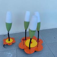Lampadario floreale più abat-your per camera bimbi