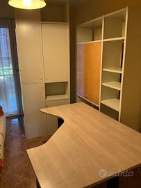 Libreria e scrivania