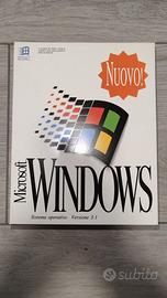 Microsoft Windows 3.1 Big Box Nuovo Sigillato Raro
