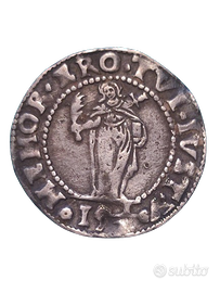 Moneta Argento Venezia Erizzo 1/8 ducato