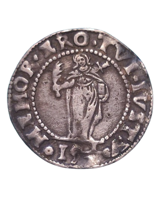 Moneta Argento Venezia Erizzo 1/8 ducato