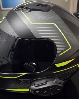  casco integrale hjc cs-15 taglia M con interfono 