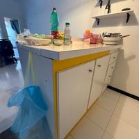 Mobile cucina con piano