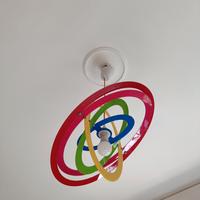 lampadario colorato 