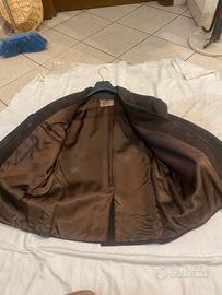 giacca scamosciata uomo tg 48