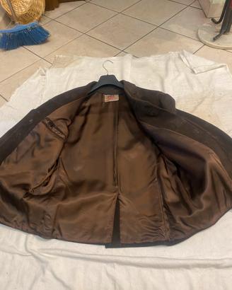 giacca scamosciata uomo tg 48