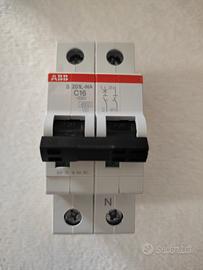ABB C16 interruttore magnetotermico bipolare