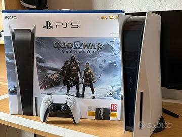 PS5 DISCO PARI AL NUOVO+ DUALSENSE E ACCESSORI