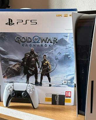 PS5 DISCO PARI AL NUOVO+ DUALSENSE E ACCESSORI