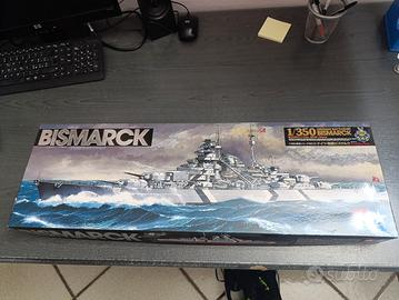 Nave modello Bismarck come nuova