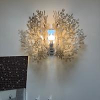 SLAMP fiorella gold lampada da parete applique