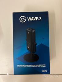 Microfono elgato wave 3 - + braccio
