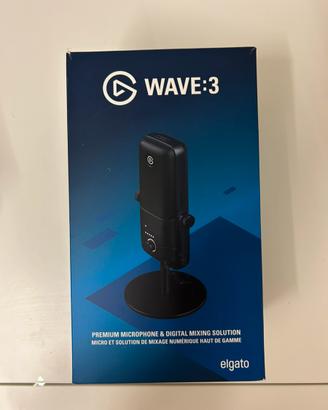 Microfono elgato wave 3 - + braccio