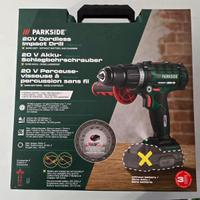 Trapano A Percussione Parkside Nuovo Tre Funzioni