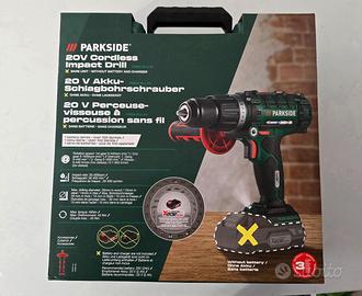 Trapano A Percussione Parkside Nuovo Tre Funzioni