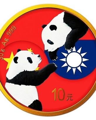 moneta argento 999 1oz panda cinese 