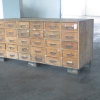 VECCHIA CASSETTIERA ISOLA CUCINA INDUSTRIAL