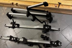 Barre porta sci porta bici Thule