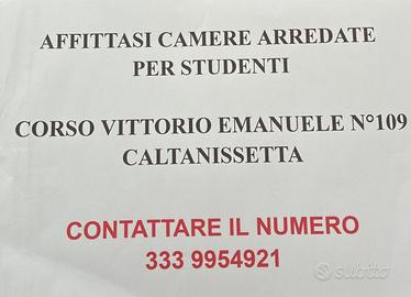 Stanze per studenti