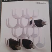 Portabottiglie componibile in plastica