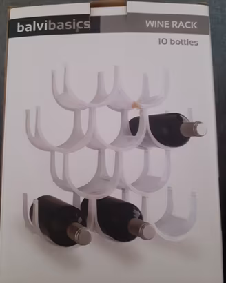 Portabottiglie componibile in plastica