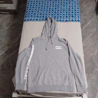 Felpa grigia con cappuccio Jack & Jones taglia L