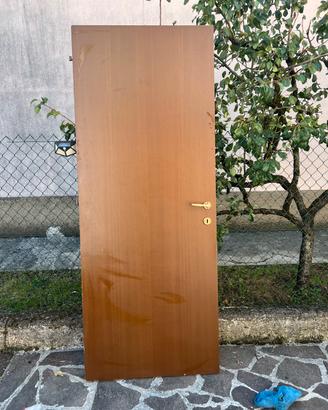 Porta da interno con telaio