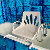 Sedia x vasca da bagno anziani/disabili