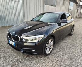 Bmw 118d 5p. Sport 150cv pelle autom telecamera po