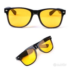 Occhiali Visione Notturna Per Guida Unisex Lenti