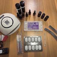 Kit completo unghie in gel come nuovo con fornetto