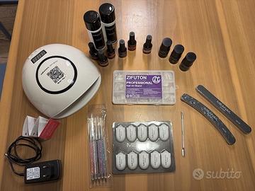 Kit completo unghie in gel come nuovo con fornetto