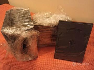 14 contenitori custodia DVD CD tripli