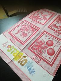 asciugapiatti a punto croce 