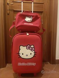 Trolley Hallo Kitty con beauty case, Camomilla M.