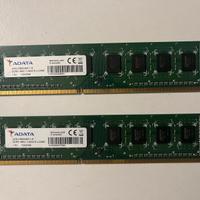 N.2 RAM 8GB Adata AD3U1600W8G11-S 1600 Mhz