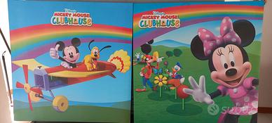 2 stampe disney's topolino 50x50