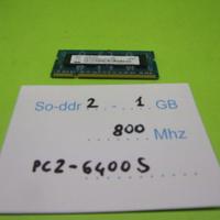 Memoria SO-DIMM DDR2 1 Gbyte, 800 Mhz, PC2-6400 PC