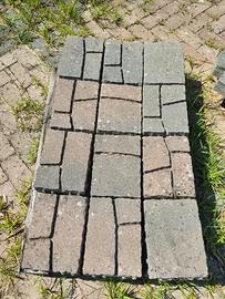 autobloccanti spessore 8 cm vari avanzi