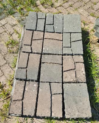 autobloccanti spessore 8 cm vari avanzi