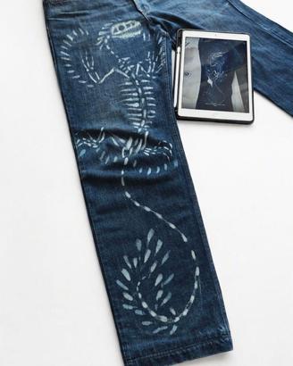 jeans custom personalizzati 