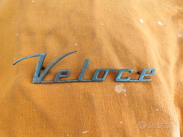ALFA ROMEO Giulia GT Veloce scritta baule