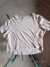 maglia Crop maniche 