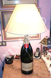 Lampada Bottiglia Champagne Moet 3 litri