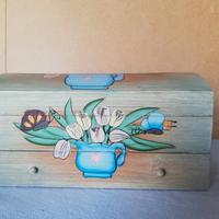 Cofanetto portagioie in legno