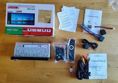 Autoradio 1DIN 6,9" CarPlay Android Auto - Nuovo