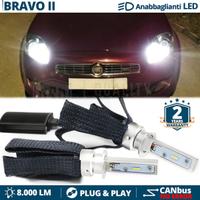 Kit LED H1 per Fiat BRAVO 2 Anabbaglianti 6500K