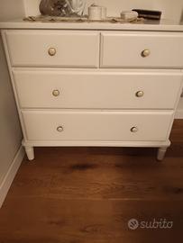 cassettiera Ikea bianca