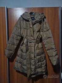 piumino lungo zara woman con cintura 