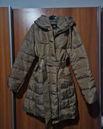 piumino lungo zara woman con cintura 